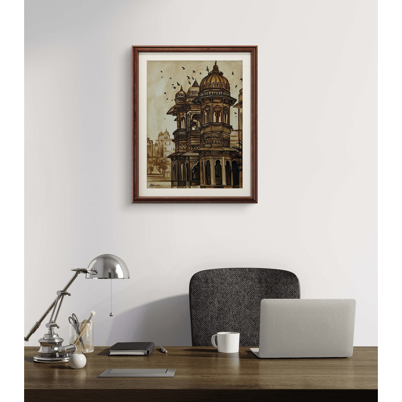 Historical Place Oil Painting 1