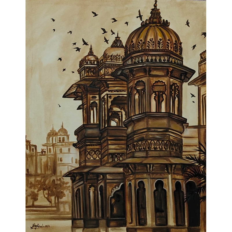 Historical Place Oil Painting 0
