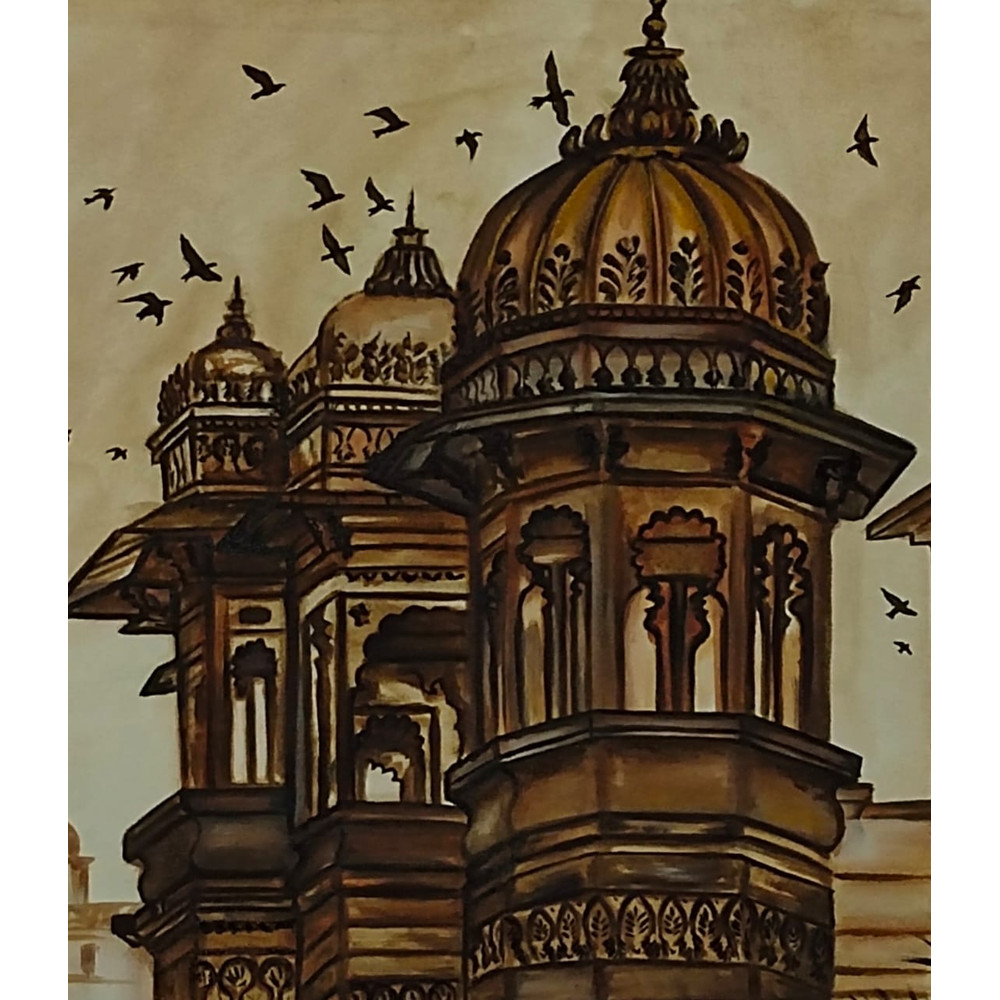 Historical Place Oil Painting 2