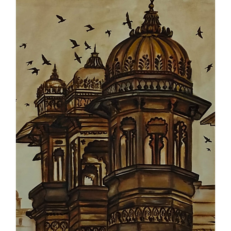 Historical Place Oil Painting 2