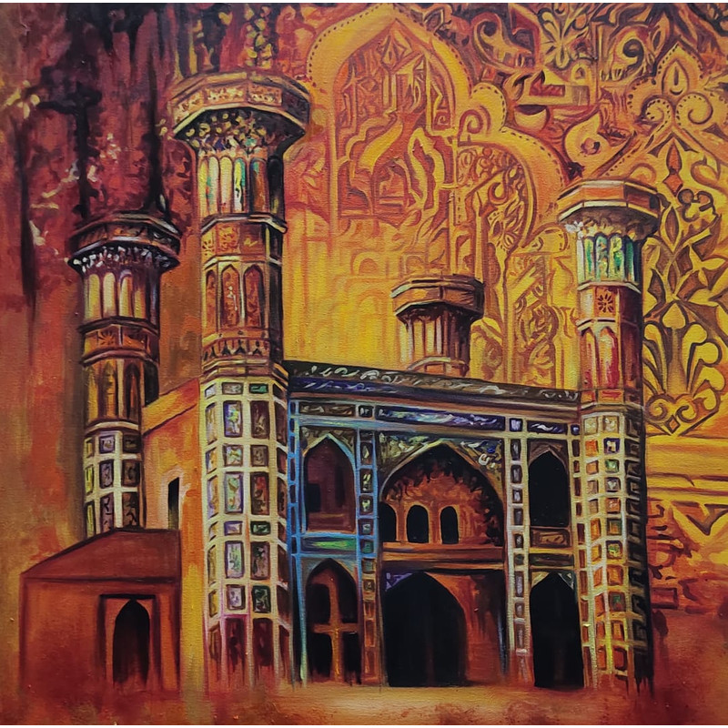 Chauburji Oil Painting 0
