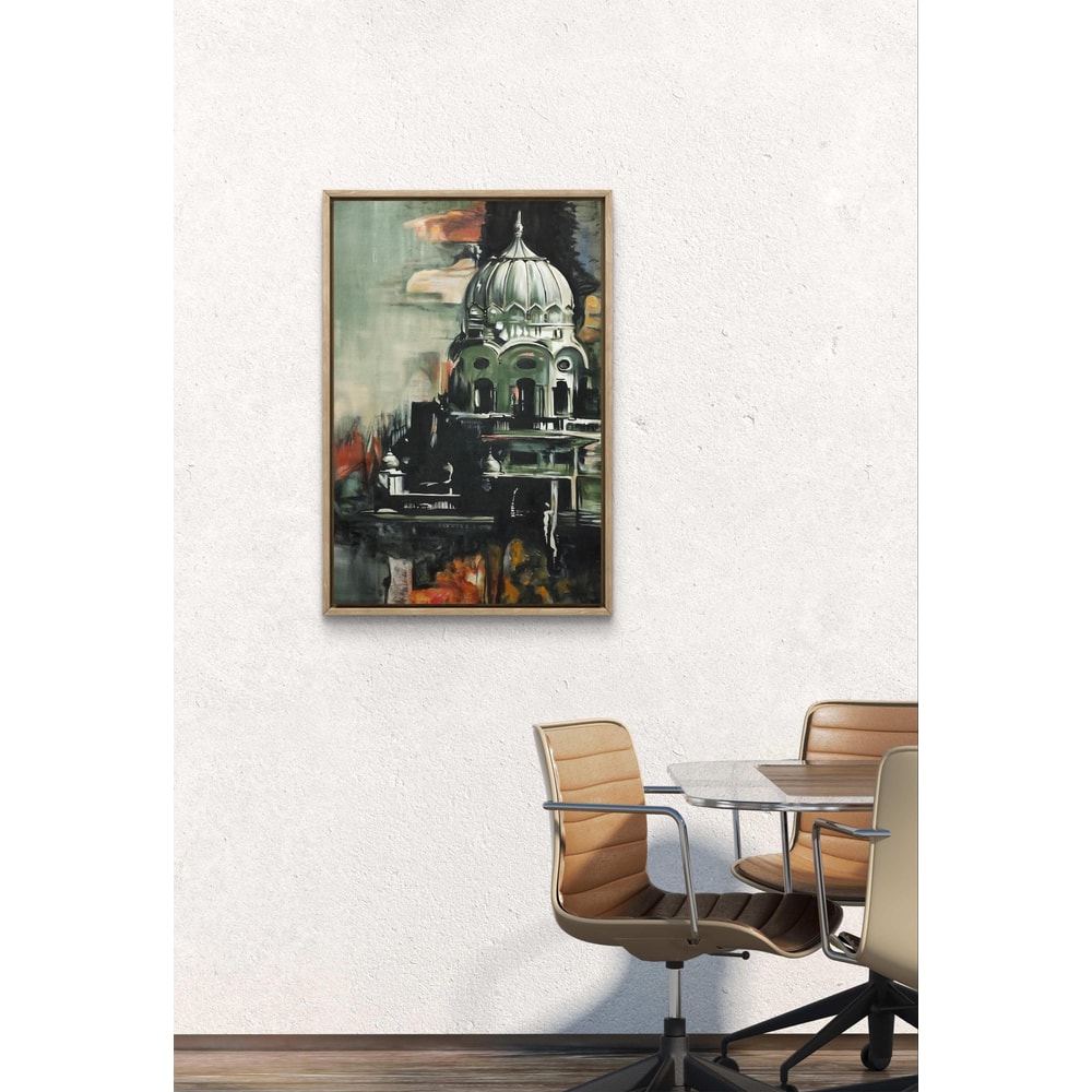 Oil Painting Majestic Qila 1