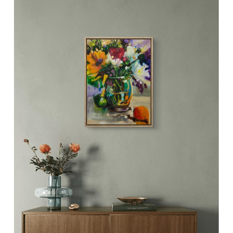 Abstract Still Life Oil Painting 1