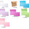Hummingbird  Fuchsia Personalized Flat Note Card Stationery  Set Of 16 4