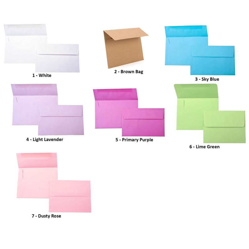 Hummingbird  Fuchsia Personalized Flat Note Card Stationery  Set Of 16 4