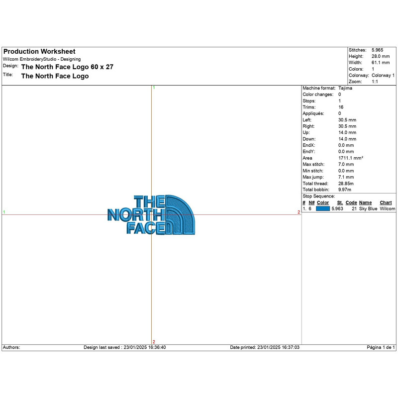 The North Face Logo Embroidery Design Fred Perry Embroidery Logo Design Embroidery File Instant Dow 1