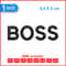 BOSS Logo Embroidery Design Hugo Boss Embroidery Logo Design Embroidery File Instant Download 0