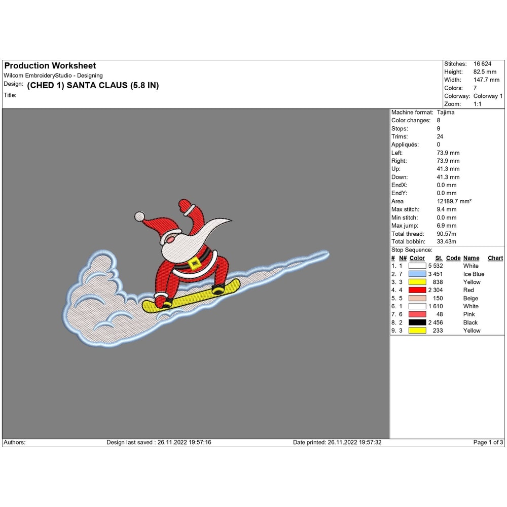 Santa Claus Swoosh Embroidery Design Nike Santa Claus Swoosh Embroidery Embroidery File Instant Dow 2