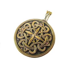 Cross in circle brass locket,Cross in circle gutzul brass necklace pendant,Vintage Brass pendant,ukrainian brass locket