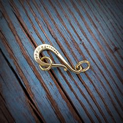 Handmade brass clasp for necklace,handmade Hook lock for jewellery making,Toggle Clasp for jewelry making,ukrainian bras