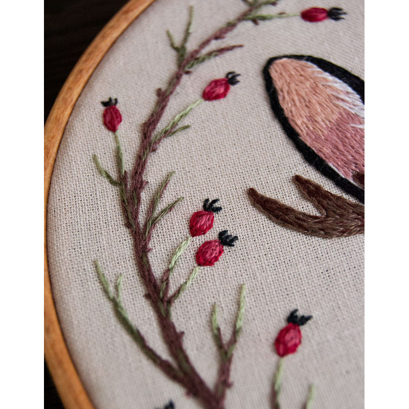 PDF Tutorial Jackalope Hand Embroidery Pattern Embroidery PDF Pattern For Beginners DIY 6