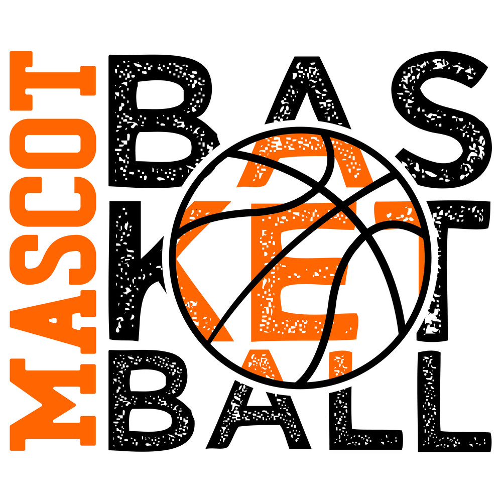 Mascot Basketball SVG 0