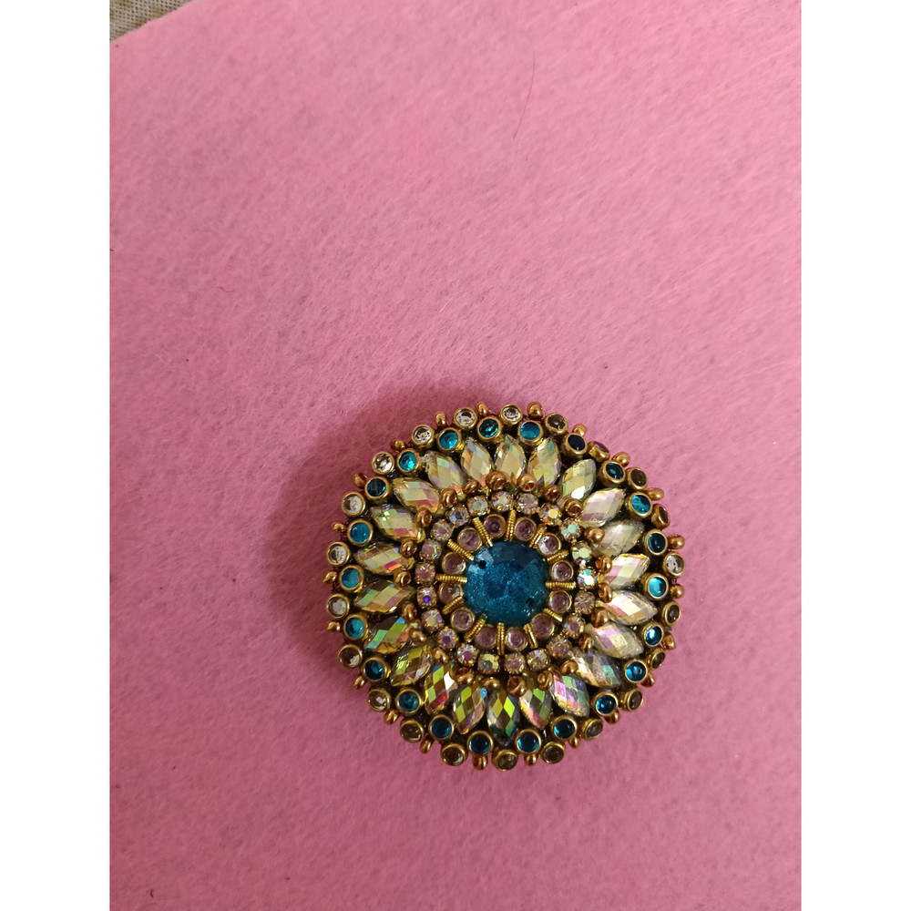 Handmade Aari Embroidery Elastic Hair Rubber Band 3