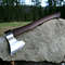 Handcrafted Viking Axe  HighCarbon Steel Blade  Walnut Wood Handle  BattleReady  Collectible 3