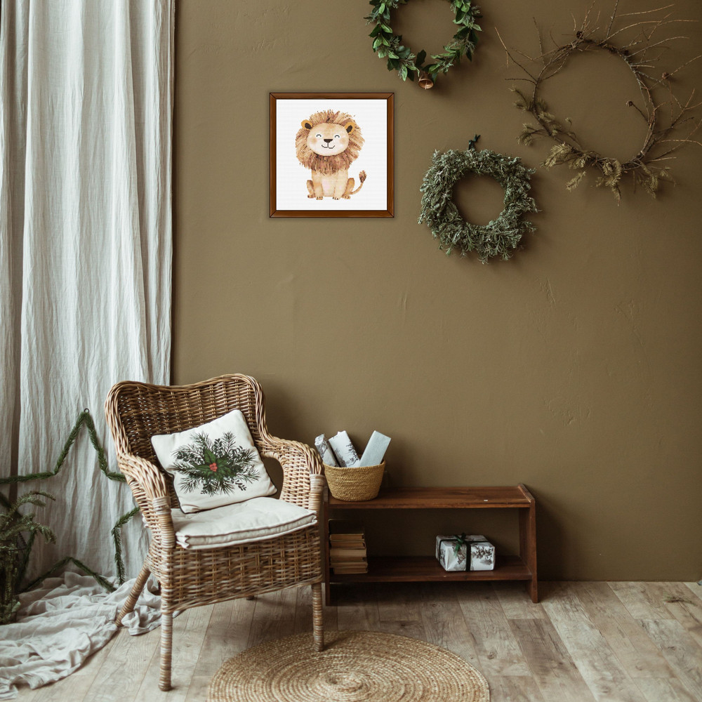 Lion Safari Animals Cross Stitch Patterns PDF Baby Room Xstitch Counted Pattern Modern Easy Insta 5