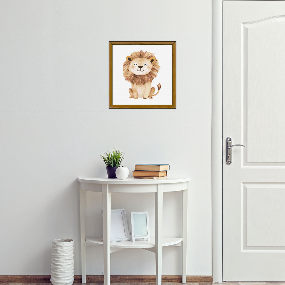 Lion Safari Animals Cross Stitch Patterns PDF Baby Room Xstitch Counted Pattern Modern Easy Insta 8