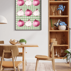 digital poster "onions"