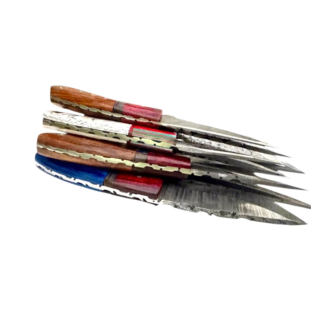 Lot 10 Pcs Beautiful Handmade Damascus Steel Knifes 28 3