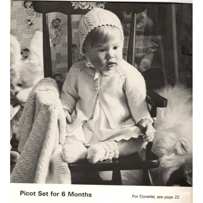 Babies Quick Knits First 2 Years Crochet  Knitting PDF Digital Pattern Book 2