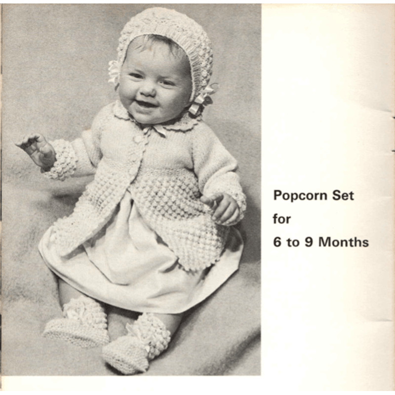 Babies Quick Knits First 2 Years Crochet  Knitting PDF Digital Pattern Book 3