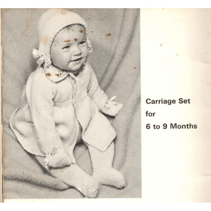 Babies Quick Knits First 2 Years Crochet  Knitting PDF Digital Pattern Book 4