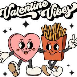 valentine vibes png, valentine day png, love png, valentine designs, retro valentine day png digital download