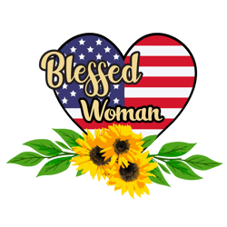 blessed woman heart flag svg, mothers day svg, mom svg, mom life svg, mothers gift svg digital download