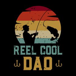 Retro Real Cool Dad Svg, Fathers Day Svg, Best Dad Ever Svg, Fathers Svg, Love Dad Svg, Dad Gift Digital Download