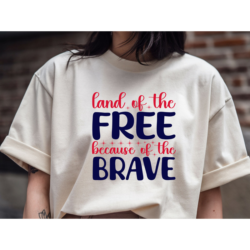 Land Of The Free Because Of The Brave 0