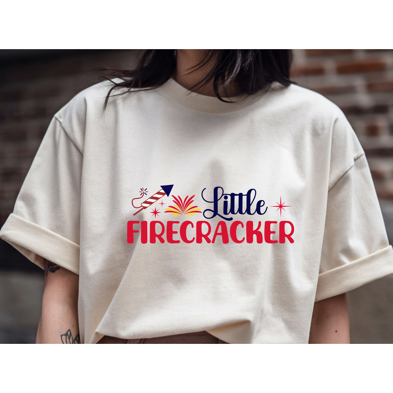 Little Firecracker T Shirt 0