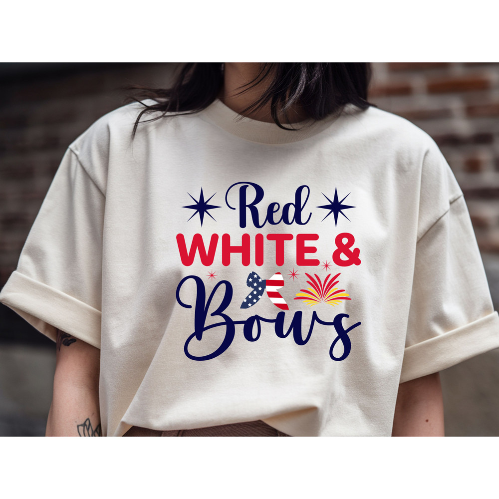 Red White Bows 0
