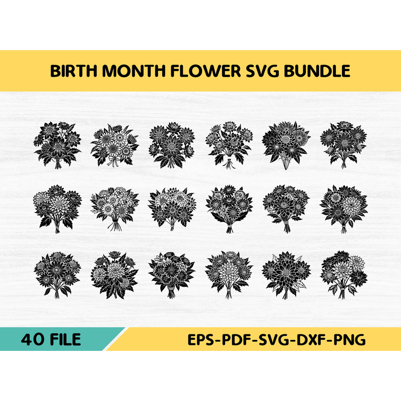 Birth Month Flower 0