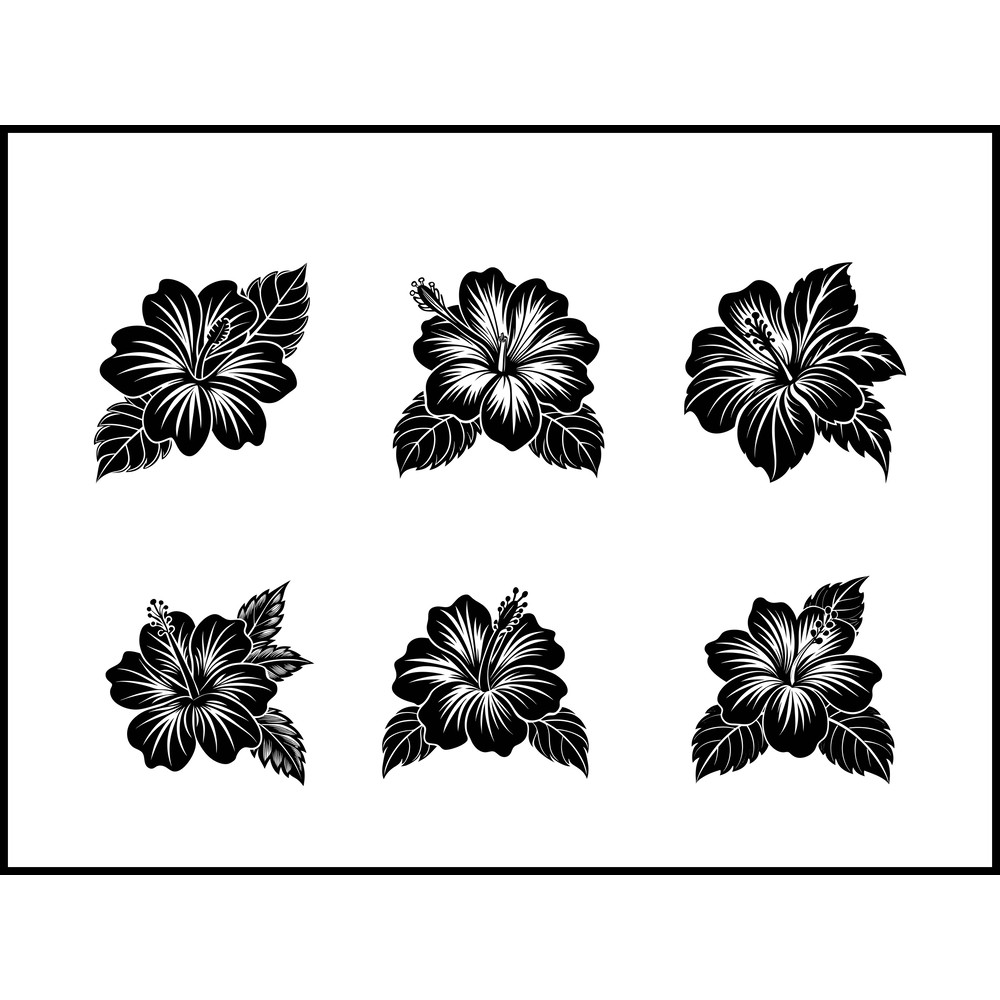 Hibiscus Flower Svg 1