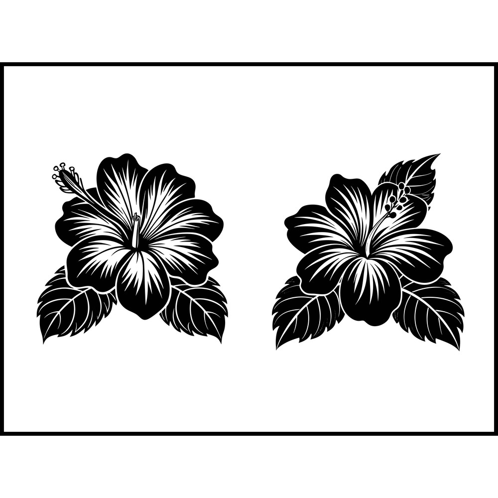 Hibiscus Flower Svg 2