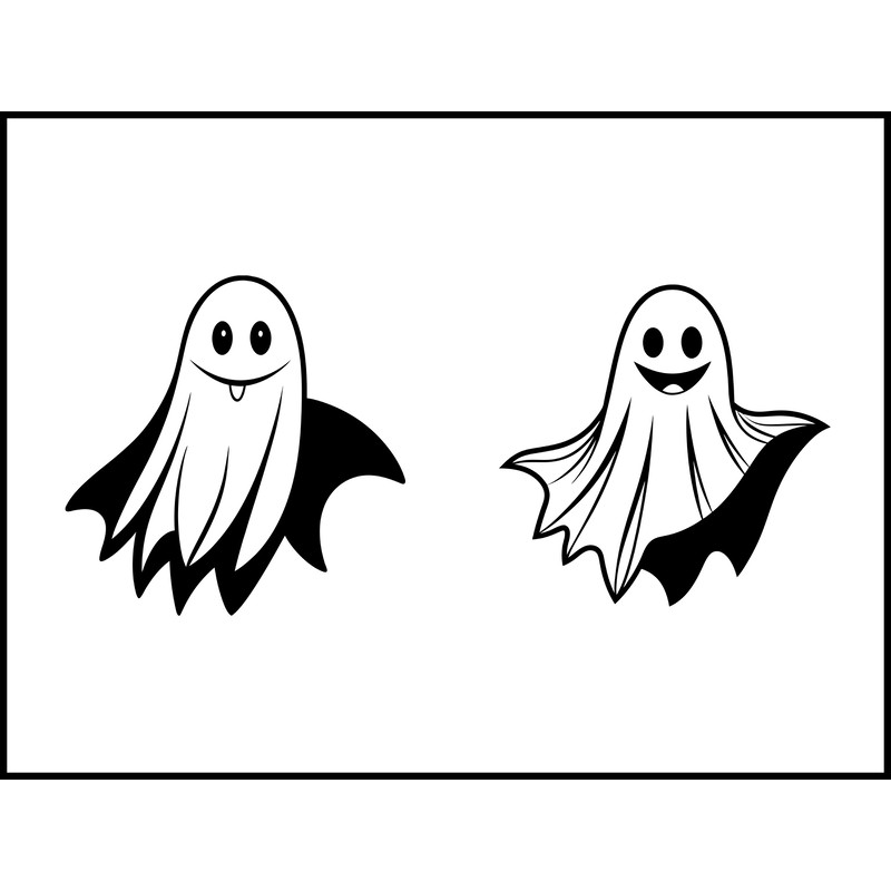 Cute Halloween Ghost 2