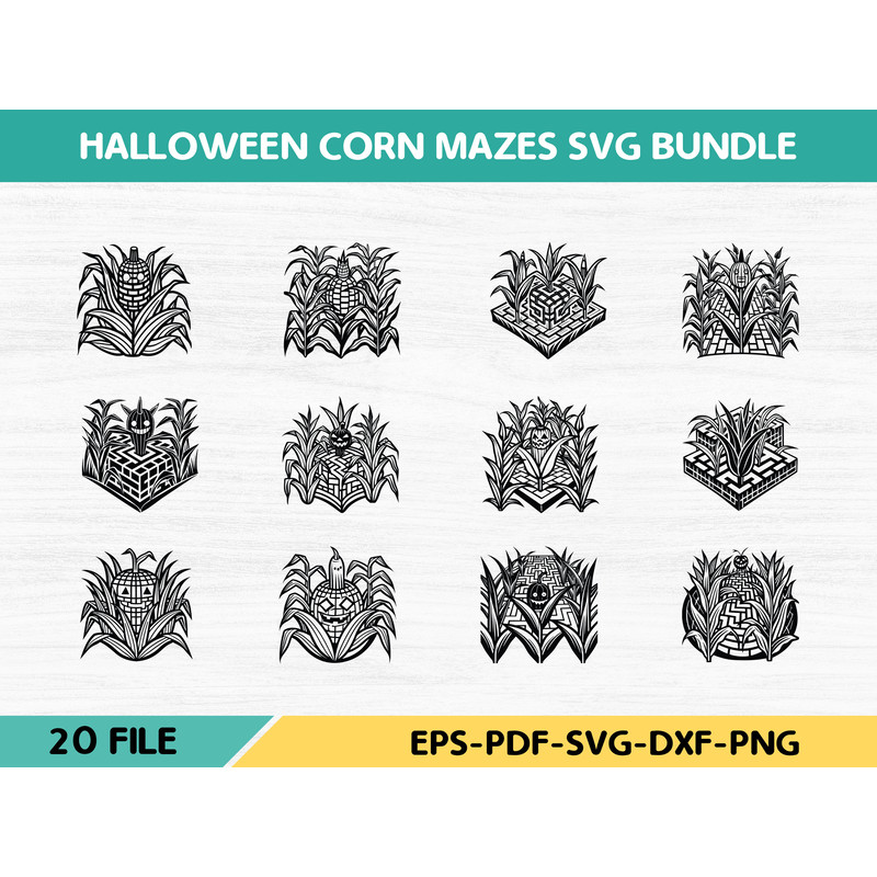 Halloween Corn Mazes 0