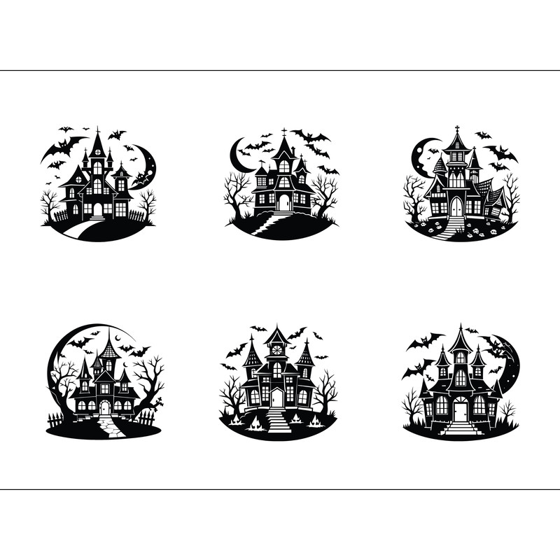 Halloween Haunted Houses 1