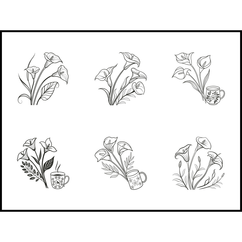 Wildflower Calla Lilies 1