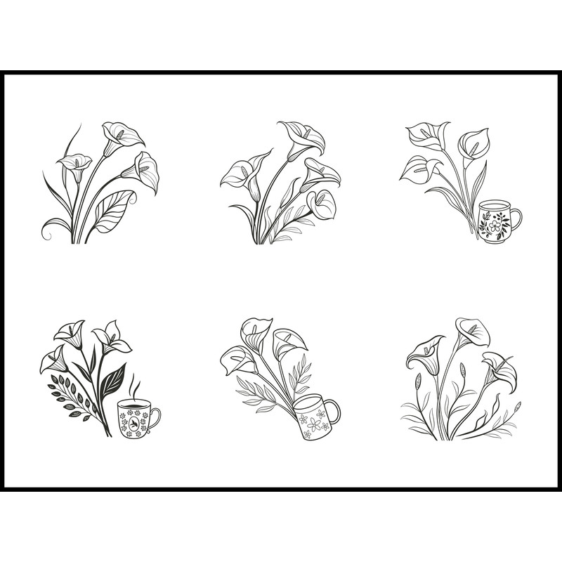 Wildflower Calla Lilies 1