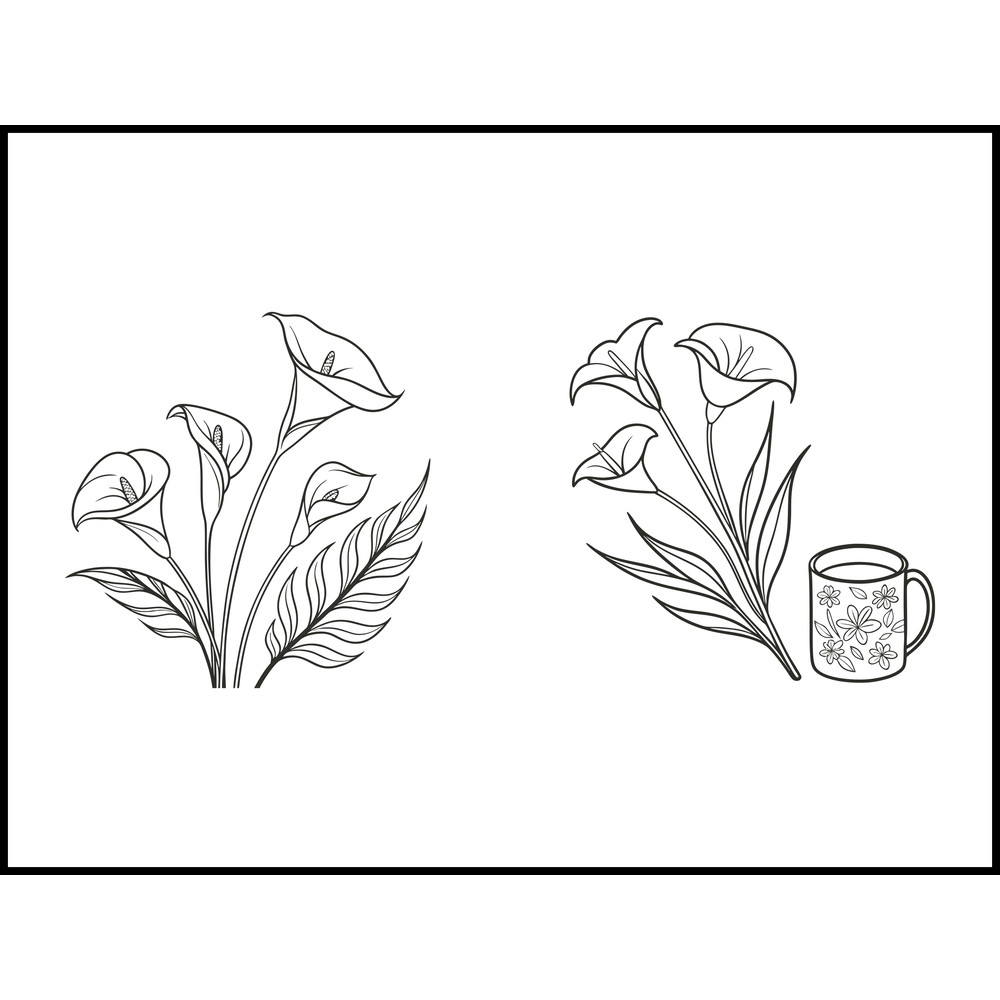 Wildflower Calla Lilies 2