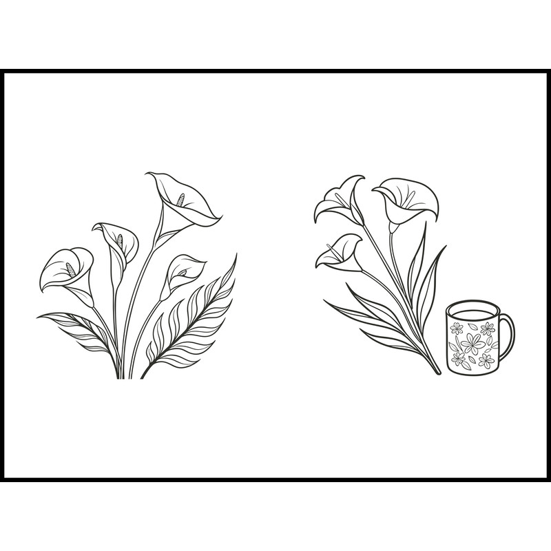 Wildflower Calla Lilies 2