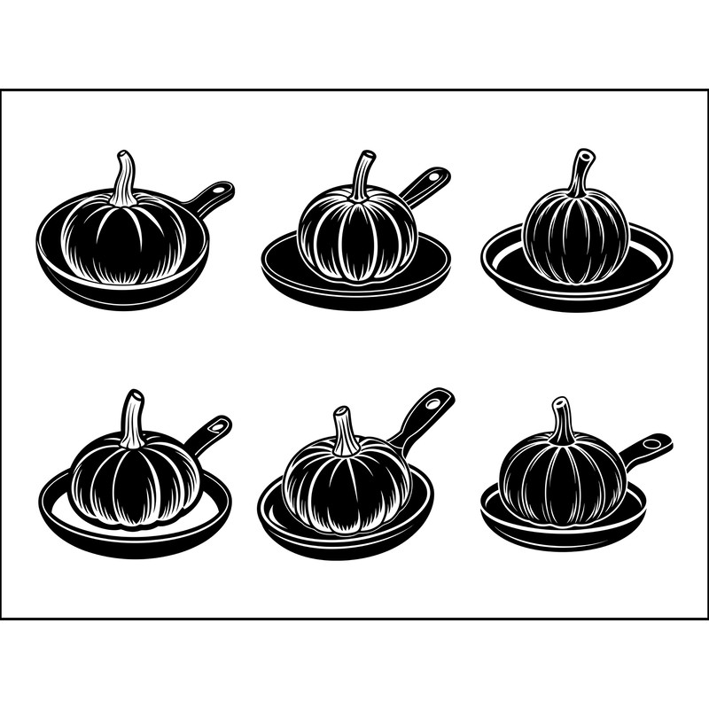 Pumpkin On The Pan 1