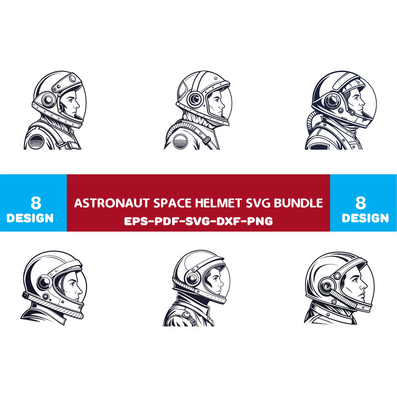 Astronaut Space Helmet 0