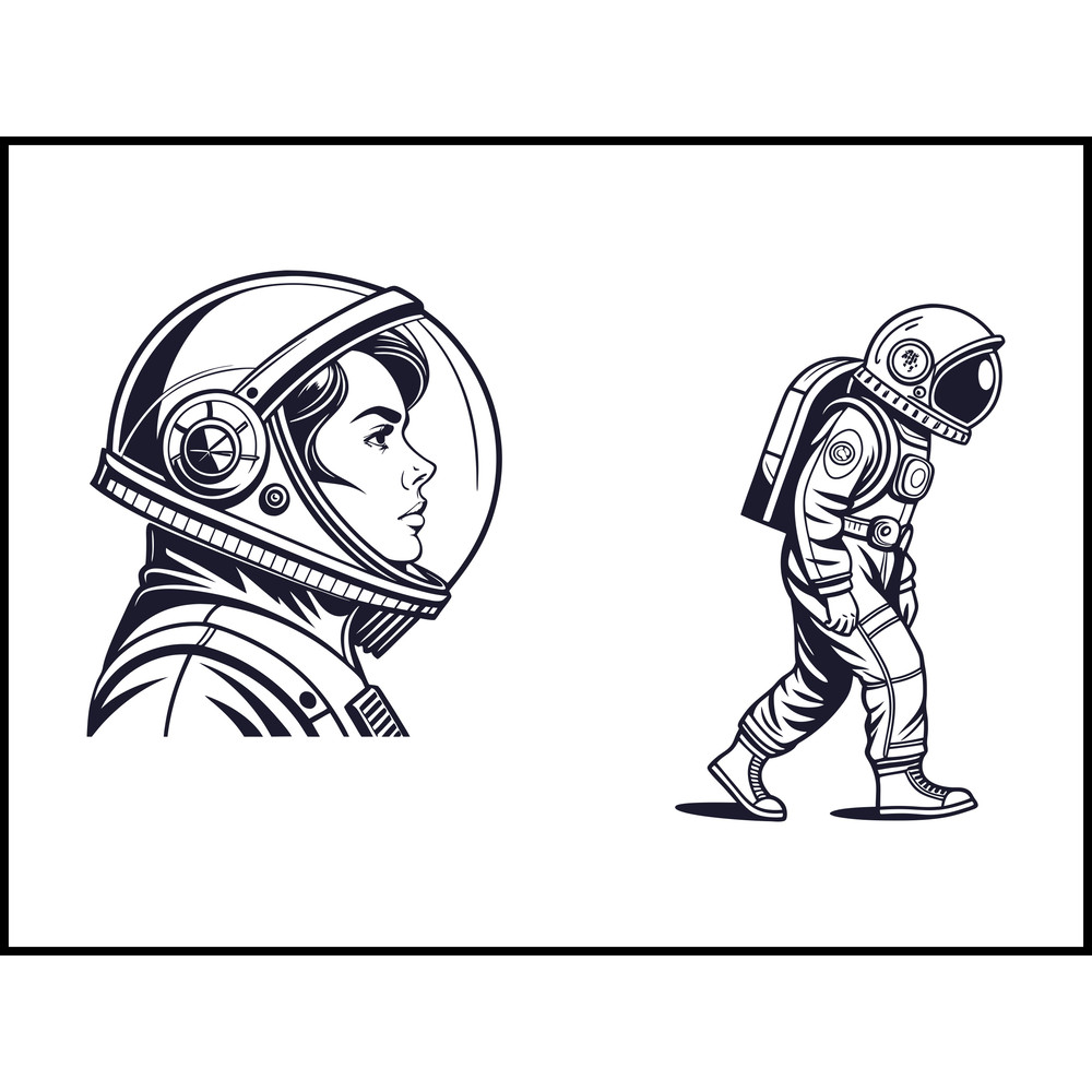 Astronaut Space Helmet 1