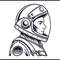 Astronaut Space Helmet 2