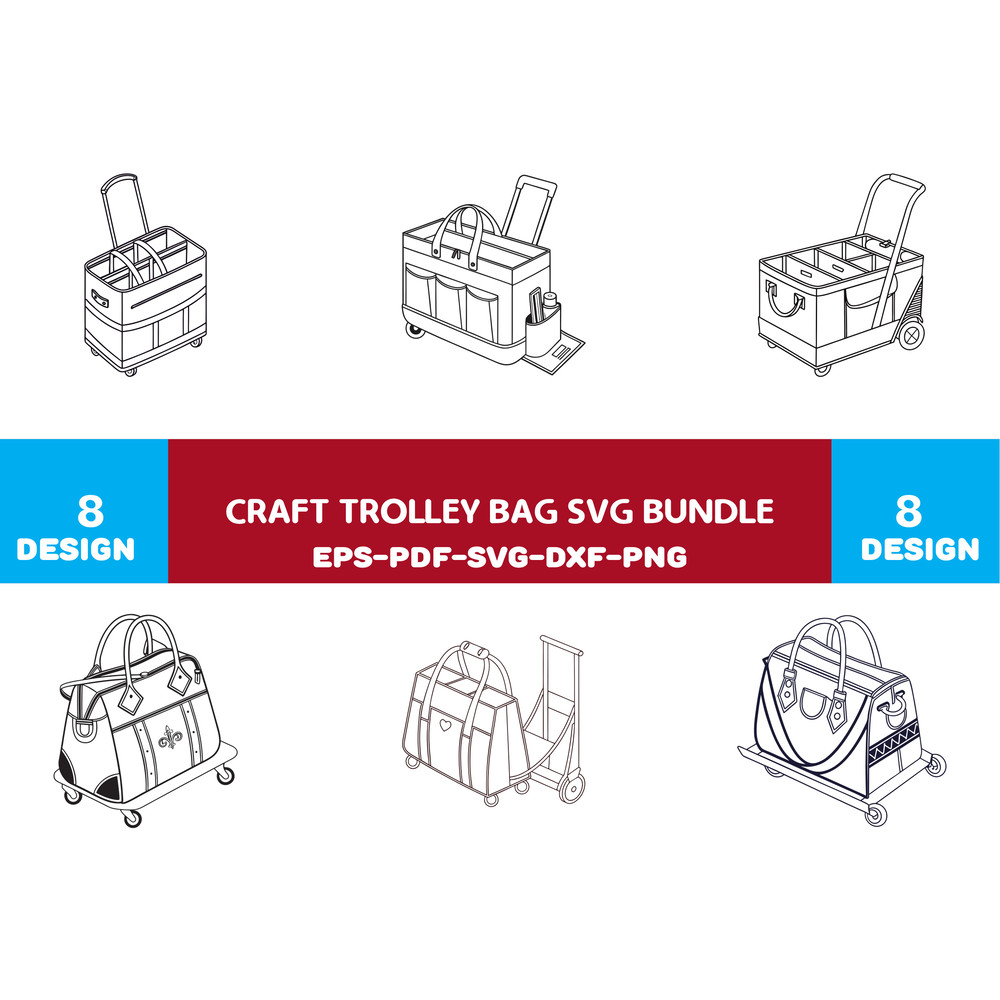 Craft Trolley Bag 0