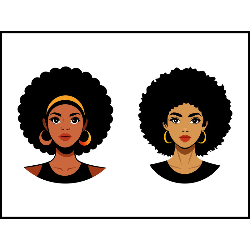 Afro Svg 1