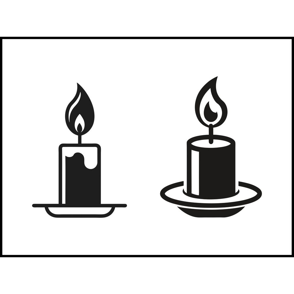 Candle In A Metal Holder 1