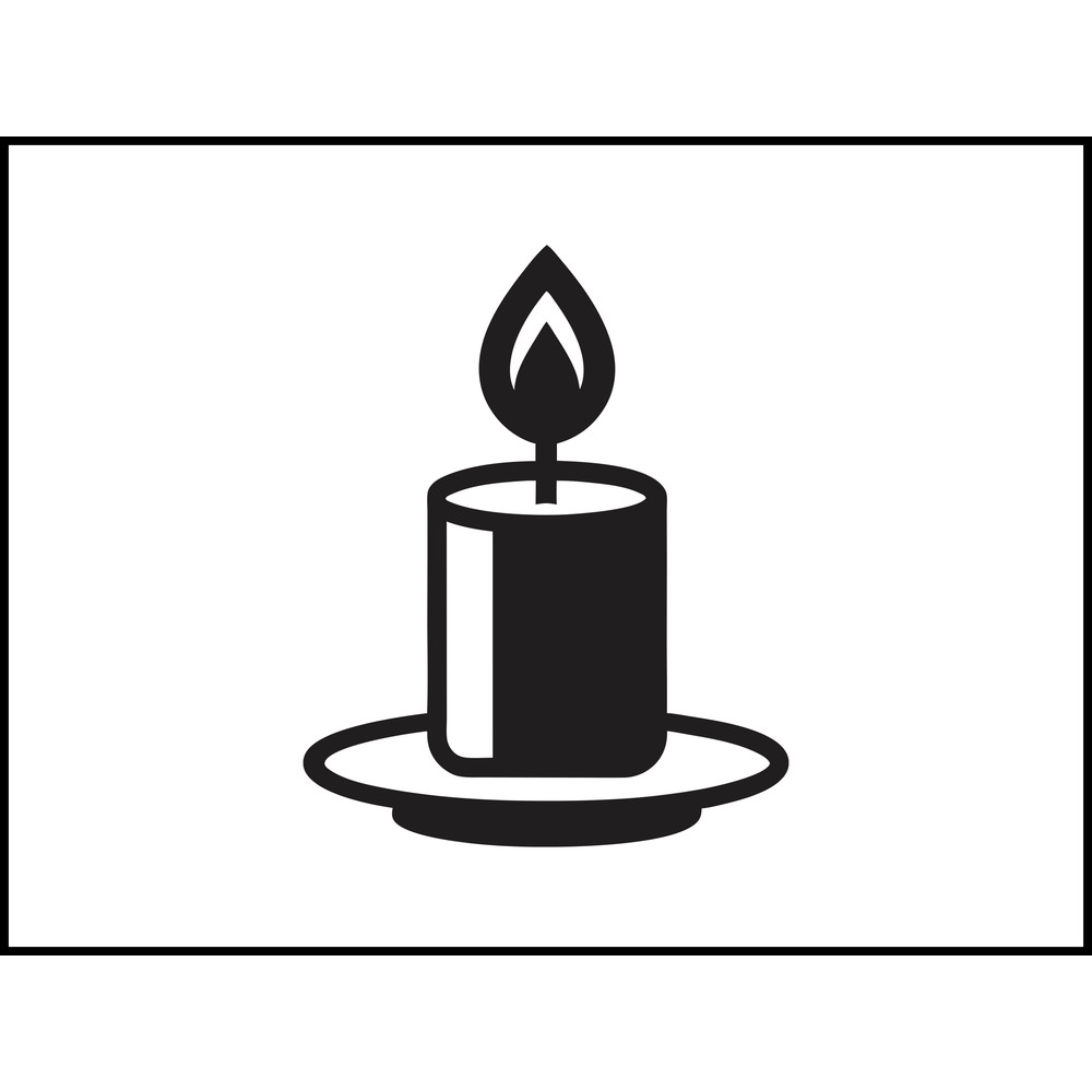 Candle In A Metal Holder 2