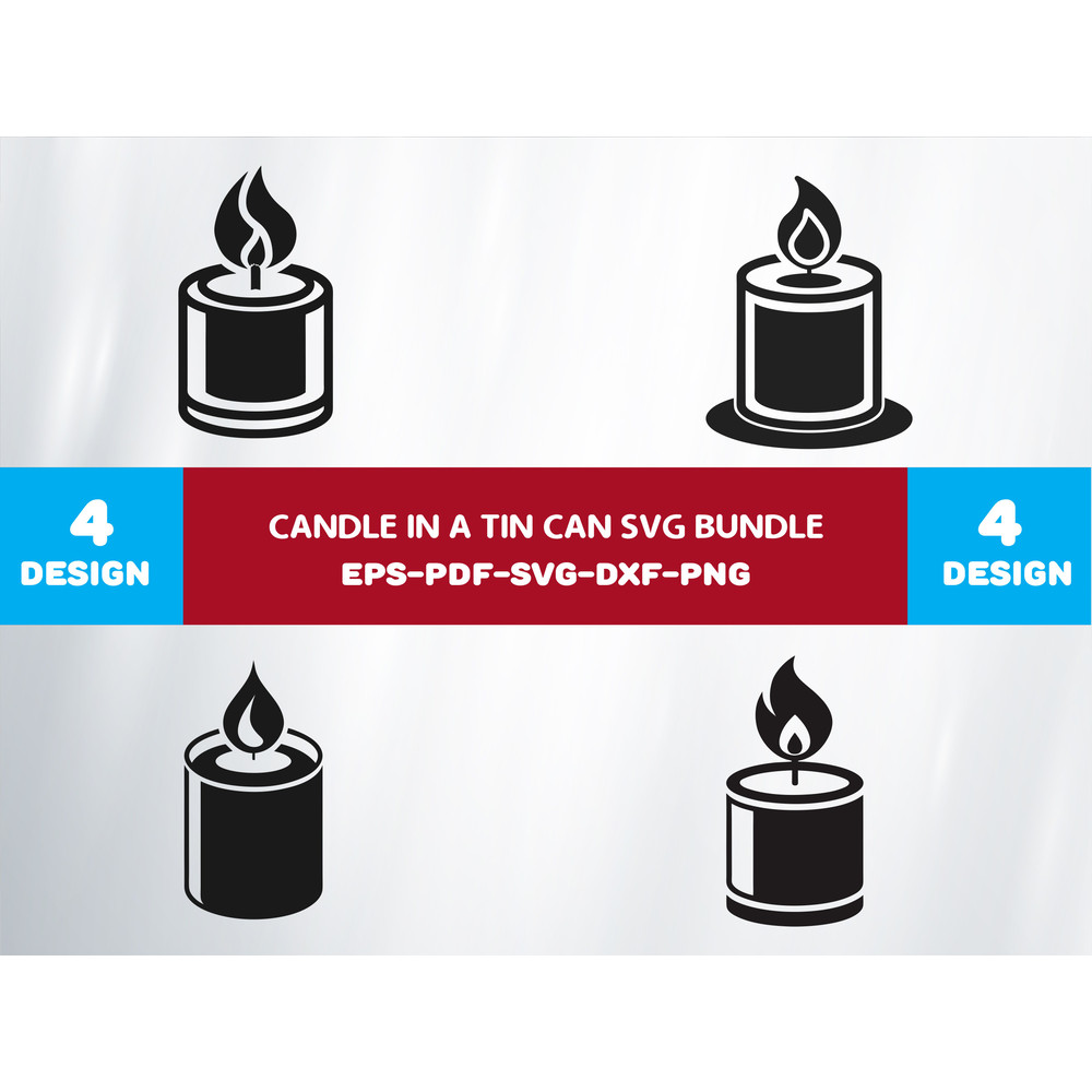 Candle In A Tin Can 0